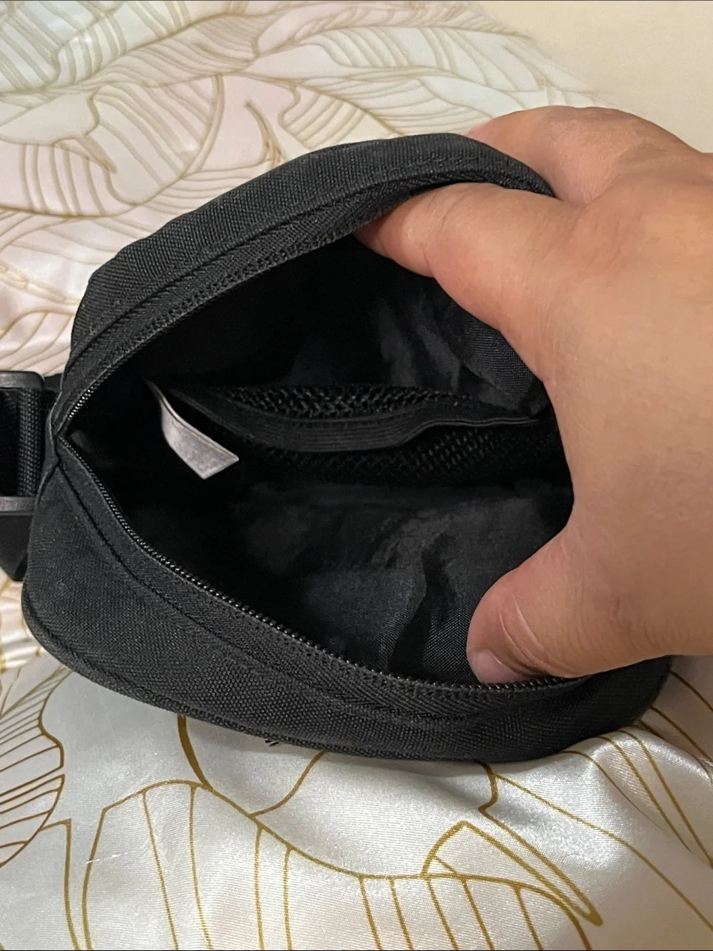 PINK Victoria's Secret Black Men's Shoulder Messenger Bag